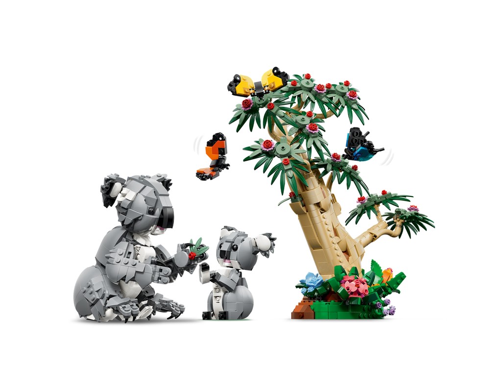 LEGO Set 31388-1 Wild Animals: Family of Koalas (2026 Creator > Creator ...