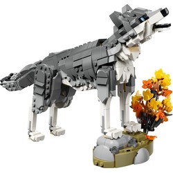LEGO 31393 Forest Animals: Grey Wolf — trzy modele w klimacie północnoamerykańskim