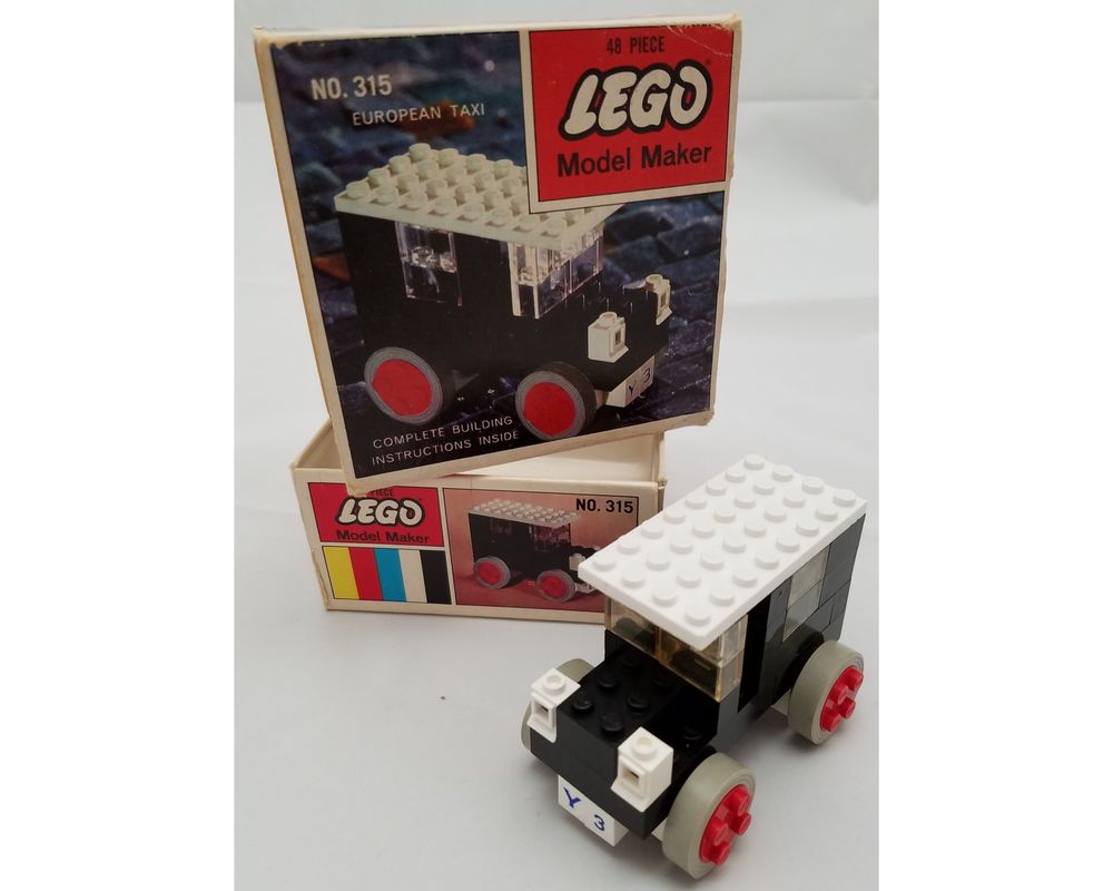 LEGO Set 315-4 European Taxi (1968 > Vehicle) - Build with LEGO