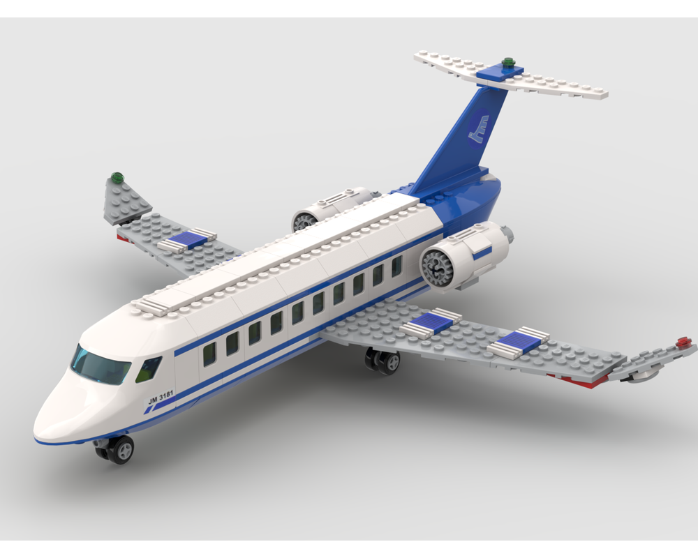 LEGO Set 3181-1-s1 Airplane (2010 City > Airport) | Rebrickable - Build ...