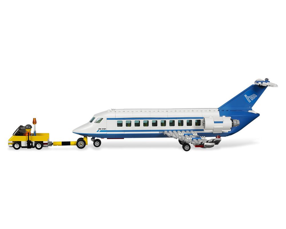 LEGO Set 3181-1 Passenger Plane (2010 City Airport) | Rebrickable Build with LEGO