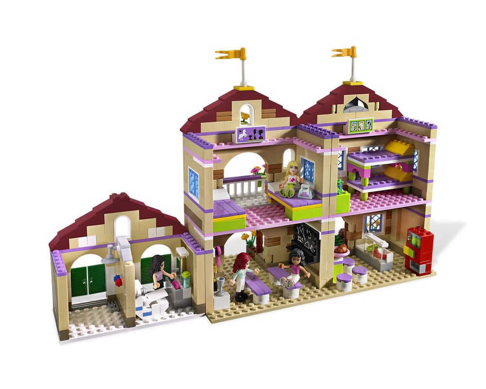 LEGO Set Summer Riding Camp (2012 Friends) | Rebrickable - with LEGO