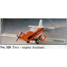 Two-Engine Airplane (set 320-2)