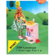 Ashley's Snack Time (Emma Making Lunch) (set 3206-1)
