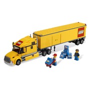 Lego yellow semi discount truck