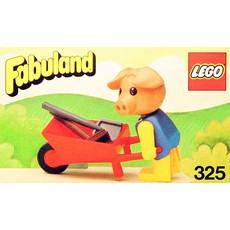 Percy Pig and his Barrow (set 325-2)