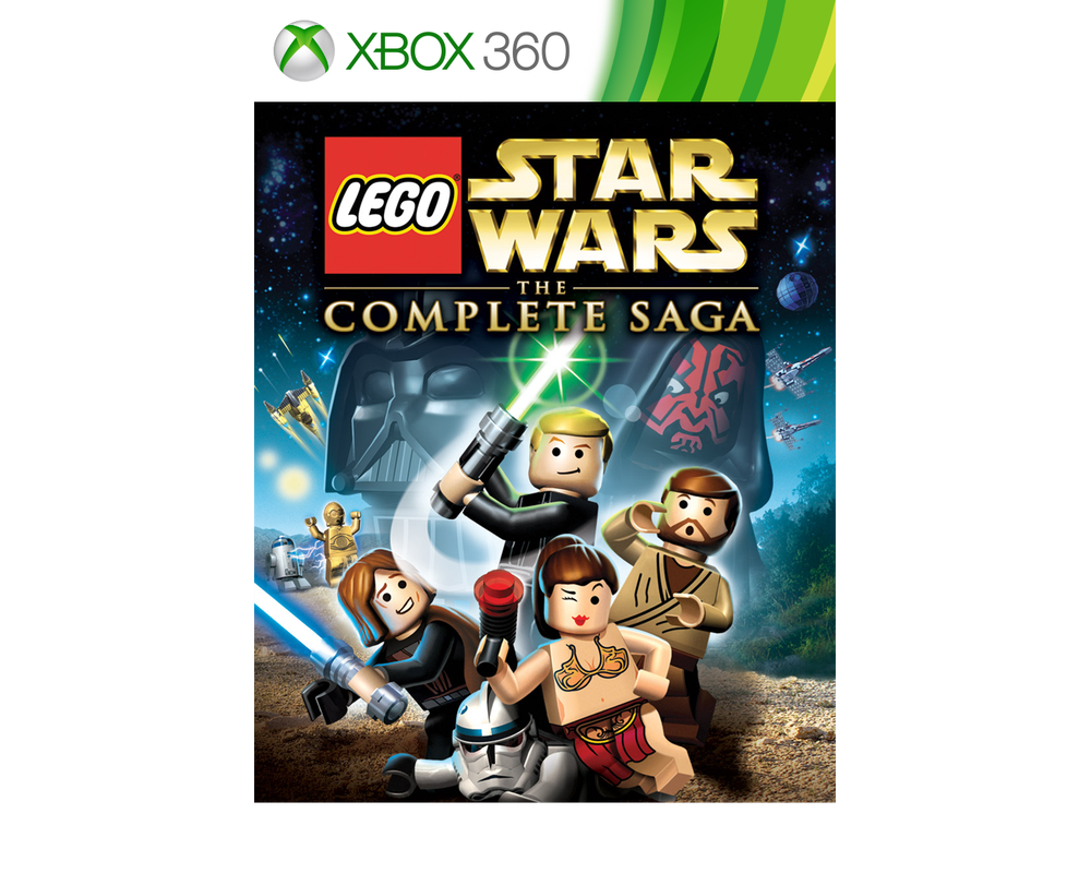 LEGO Set 33076 1 Star Wars The Complete Saga Xbox 360 2007 Gear Video Games and Accessories Rebrickable Build with LEGO