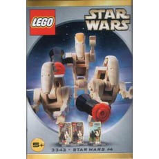 Star Wars #4 - Battle Droid Minifig Pack (set 3343-1)
