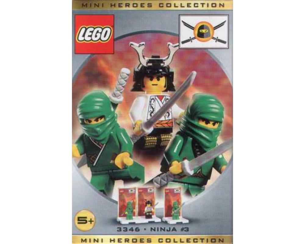 LEGO Set Mini Heroes Collection: Ninja #3 (2000 Ninja) | Rebrickable - Build with LEGO