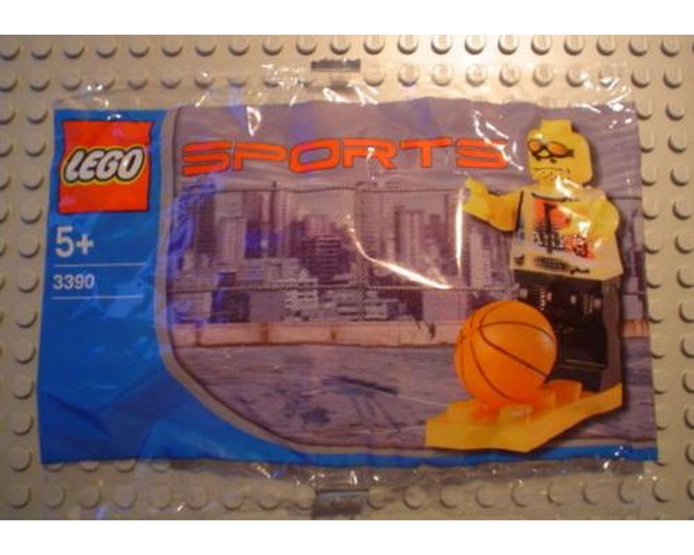 LEGO Set 3390-1 Street Basketball Player (2003 Sports > Basketball)