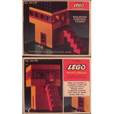 Railroad Control Tower (set 340-4)
