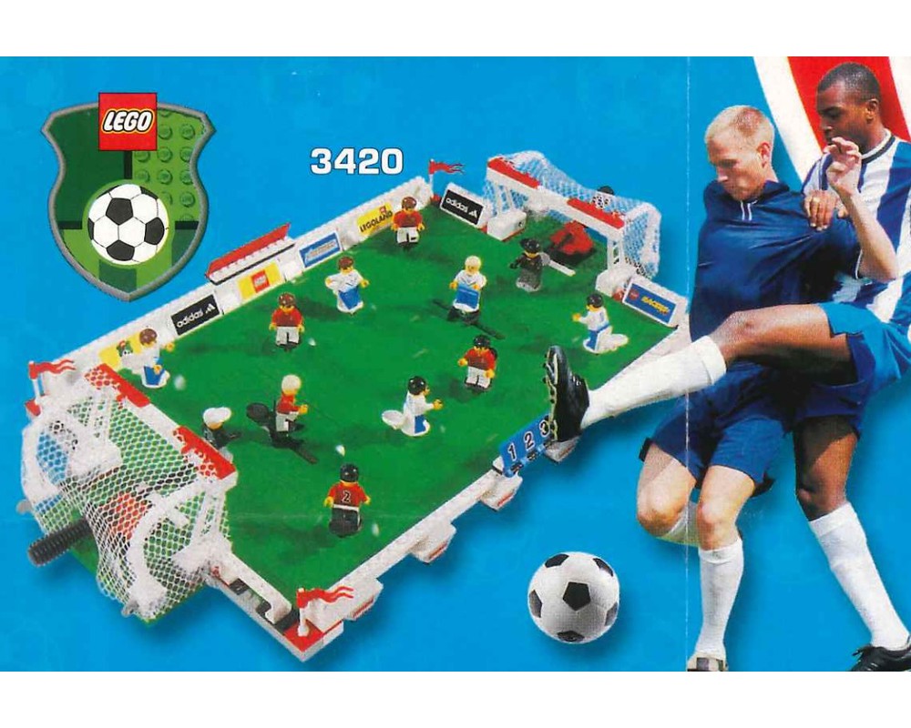 LEGO Set 3420 1 Championship Challenge II 2002 Sports Soccer Rebrickable Build With LEGO