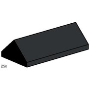2 x 4 Ridge Roof Tiles Steep Sloped Black