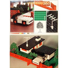 House with Mini Wheel Car (set 345-1)