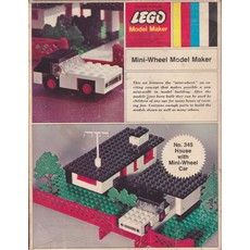 House with Mini-Wheel Car (set 345-3)