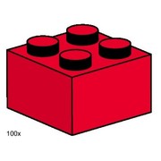 2 x 2 Red Bricks