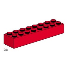 2 x 8 Red Bricks (set 3467-1)