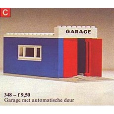 Garage with Automatic Doors (set 348-1)