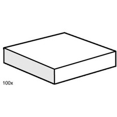 2 x 2 White Smooth Tiles (set 3493-1)