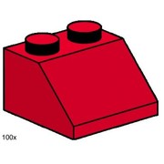 2 x 2 Roof Tiles Steep Sloped Red