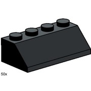 2 x 4 Roof Tile Black