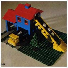 Loader Hopper with Truck (set 351-1)