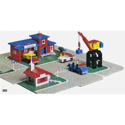 Town Center Set with Roadways