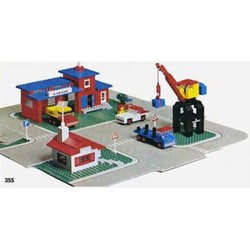 Town Center Set with Roadways