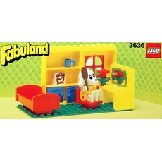 Lucy Lamb's Bedroom (set 3636-1)