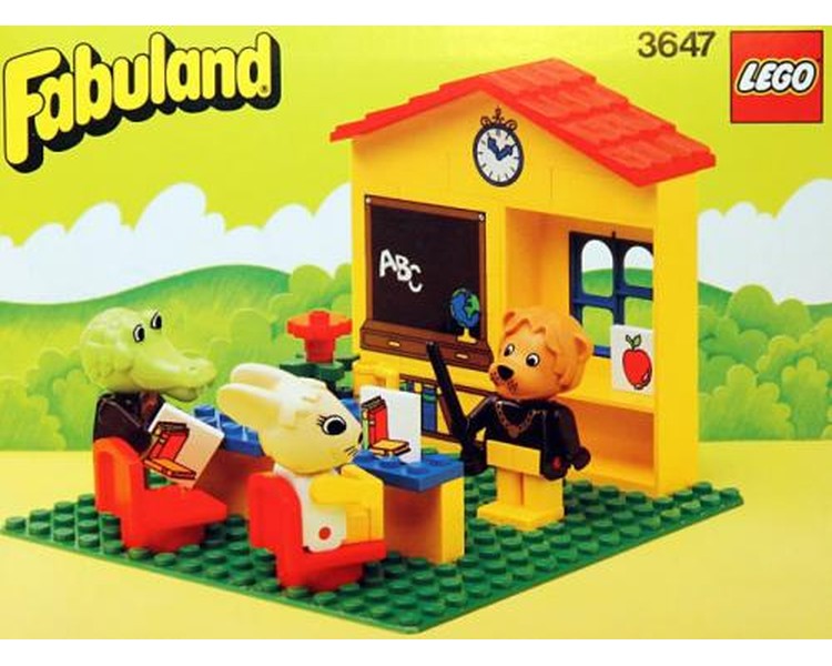 LEGO Fabuland 3647 School Room