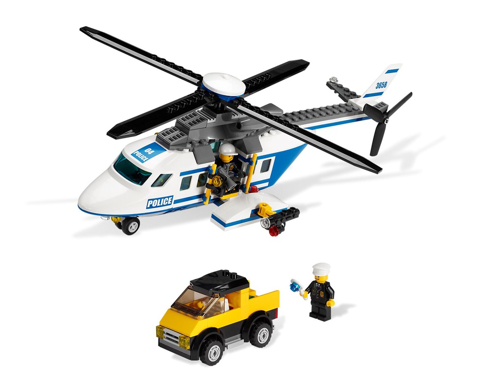 verkiezing Heerlijk Ja LEGO Set 3658-1 Police Helicopter (2011 City > Police) | Rebrickable -  Build with LEGO