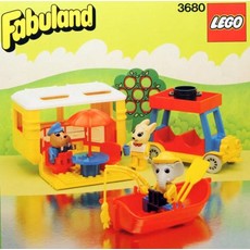 Camping Caravan (set 3680-1)