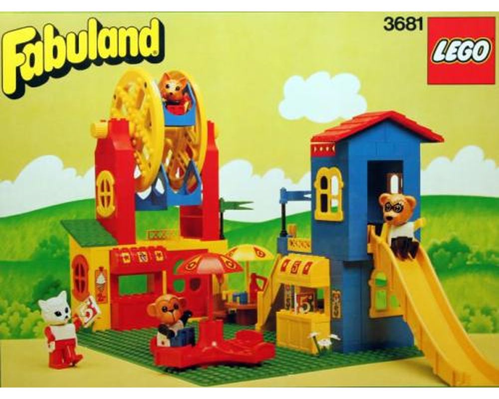 LEGO Set 3681-1 Amusement Park (1985 Fabuland) | Rebrickable