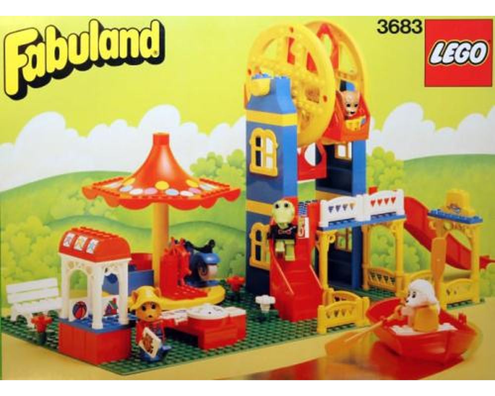 LEGO Set 3683-1 Amusement Park (1988 Fabuland) | Rebrickable