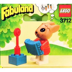 Robby Rabbit and Accordion (set 3712-1)