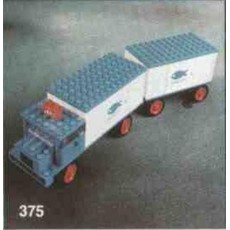 Refrigerator Truck and Trailer (set 375-3)