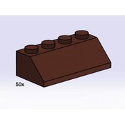 2 x 4 Roof Tile Brown