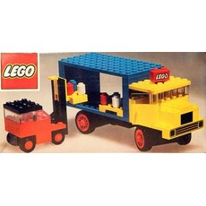 Lorry and Fork Lift Truck (set 381-1)