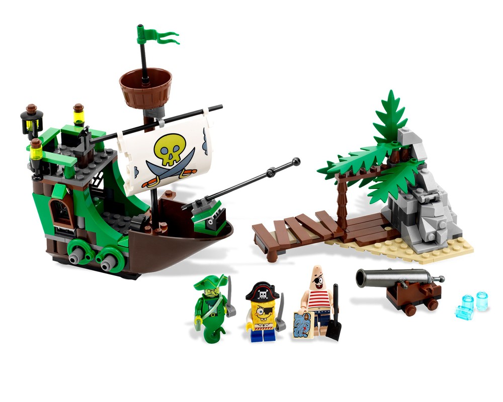 LEGO Set 3817-1 The Flying Dutchman (2012 SpongeBob SquarePants ...