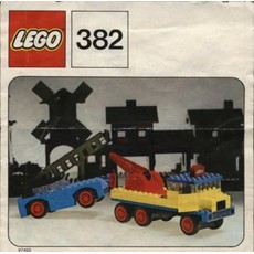 Breakdown Truck and Car (set 382-1)