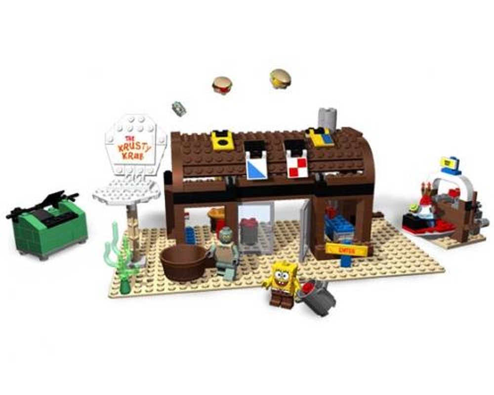LEGO Set 3825 1 Krusty Krab 2006 SpongeBob SquarePants Rebrickable 