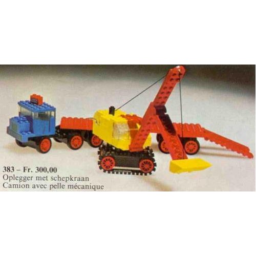 Truck with Excavator