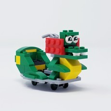 Dragon Coaster (Ollie) (set 3850070-1)