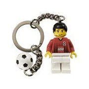 Soccer Player and Ball Key Chain