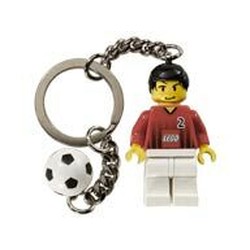 Soccer Player and Ball Key Chain