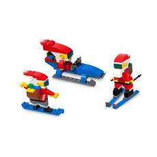 Santa Claus in the Snow (set 40000-1)