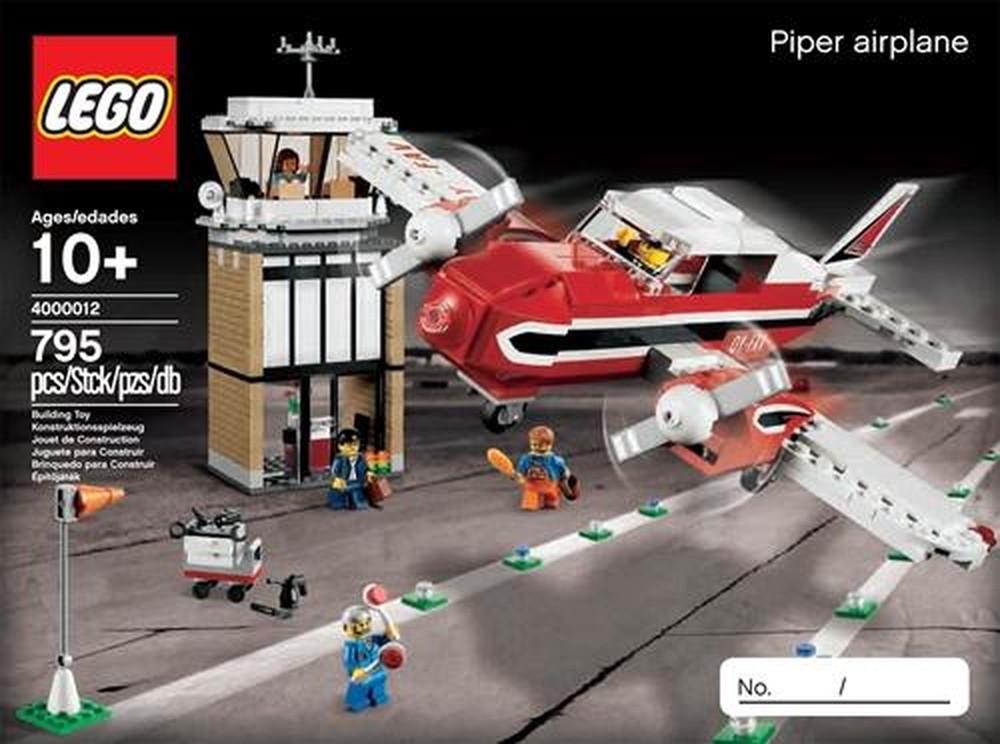LEGO Set 40000121 Piper Airplane (2012 LEGO Exclusive) Rebrickable