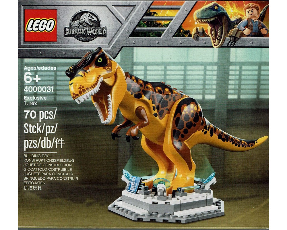LEGO Set Exclusive T. Rex (2018 Jurassic World) | Rebrickable - Build with LEGO