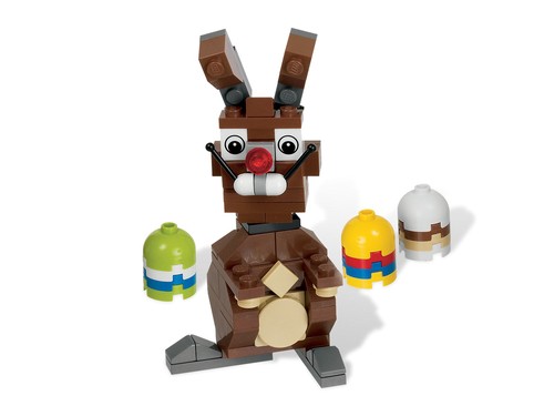 Easter Bunny with Eggs