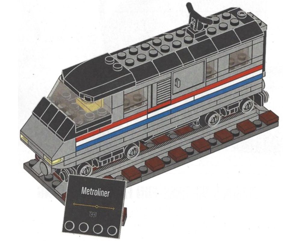 LEGO Set 4002016-1-s4 Metroliner 1991 (2016 LEGO Exclusive
